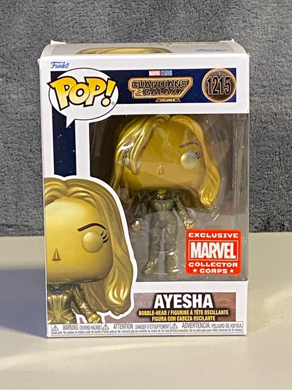 2/$10 - NIB Funko Pop! Ayesha Exclusive Marvel Collector Corps